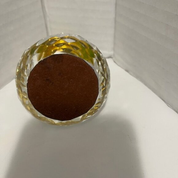 Crystal aurora borealis perfume bottle. - Picture 4 of 4